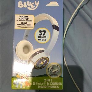 Kids Headphones - Blue and White